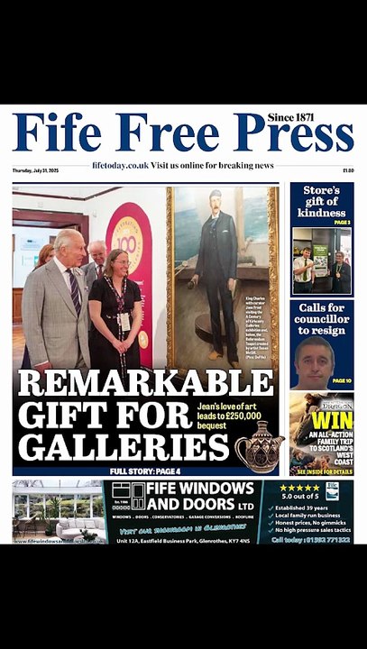 Fife Free Press bulletin, July 30