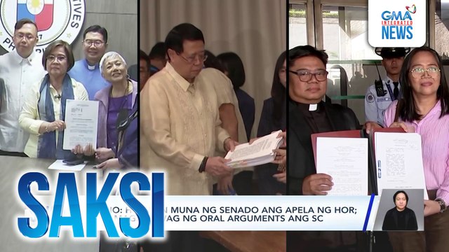 Ret. Justice Carpio at Atty. Monsod, kapwa sinabing mali ang SC decision na nagsasabing unconstitutional ang articles of impeachment laban kay VP Duterte | Saksi