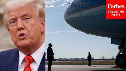 Trump Reacts To Secret Service Agent Reportedly Trying To Sneak Wife Onto Plane For Trip To UK