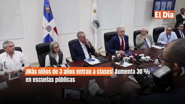 ¡Más niños de 3 años entran a clases! Aumenta 30 % en escuelas públicas