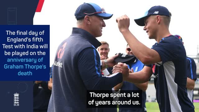 Stokes on 'special and emotional day' as anniversary of Graham Thorpe's death looms