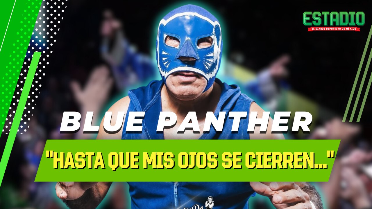 🔥 Blue Panther: “Me bajaré del ring cuando mis ojos se cierren” | Leyenda viva de la lucha libre mexicana