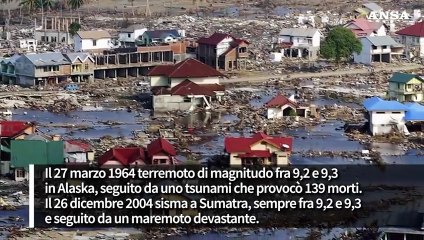 Ecco i terremoti piu' violenti di sempre