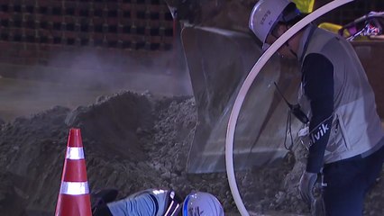 서울 상계동서 땅 꺼짐 발생...원인 조사 중 / YTN