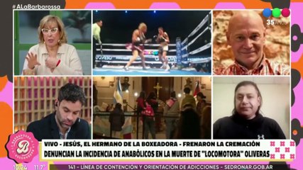 Georgina Barbarossa estalló contra Aldo Parodi por su grave acusación a Locomotora Oliveras tras su muerte