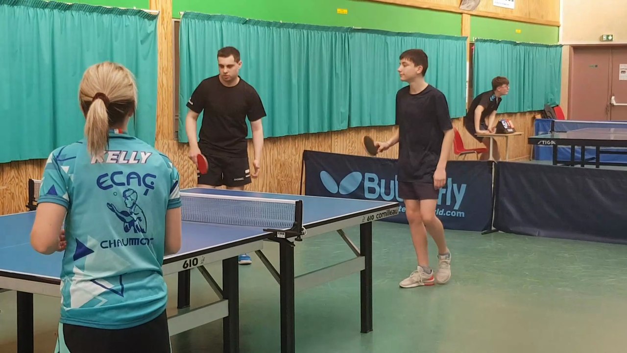 Championnats de Tennis de Table à Chaumont le 08/03/25 - Phase 2 - Nogent 2 vs Chaumont ECAC 6
