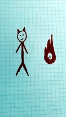 Diavolo del fuoco disegno