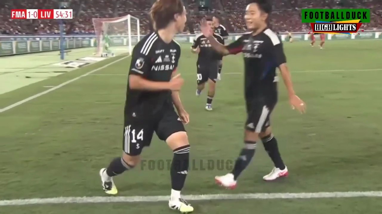 Liverpool vs Yokohama FM 3-1 Highlights & All Goals 🔥 Club Friendlies 2025 _ Final