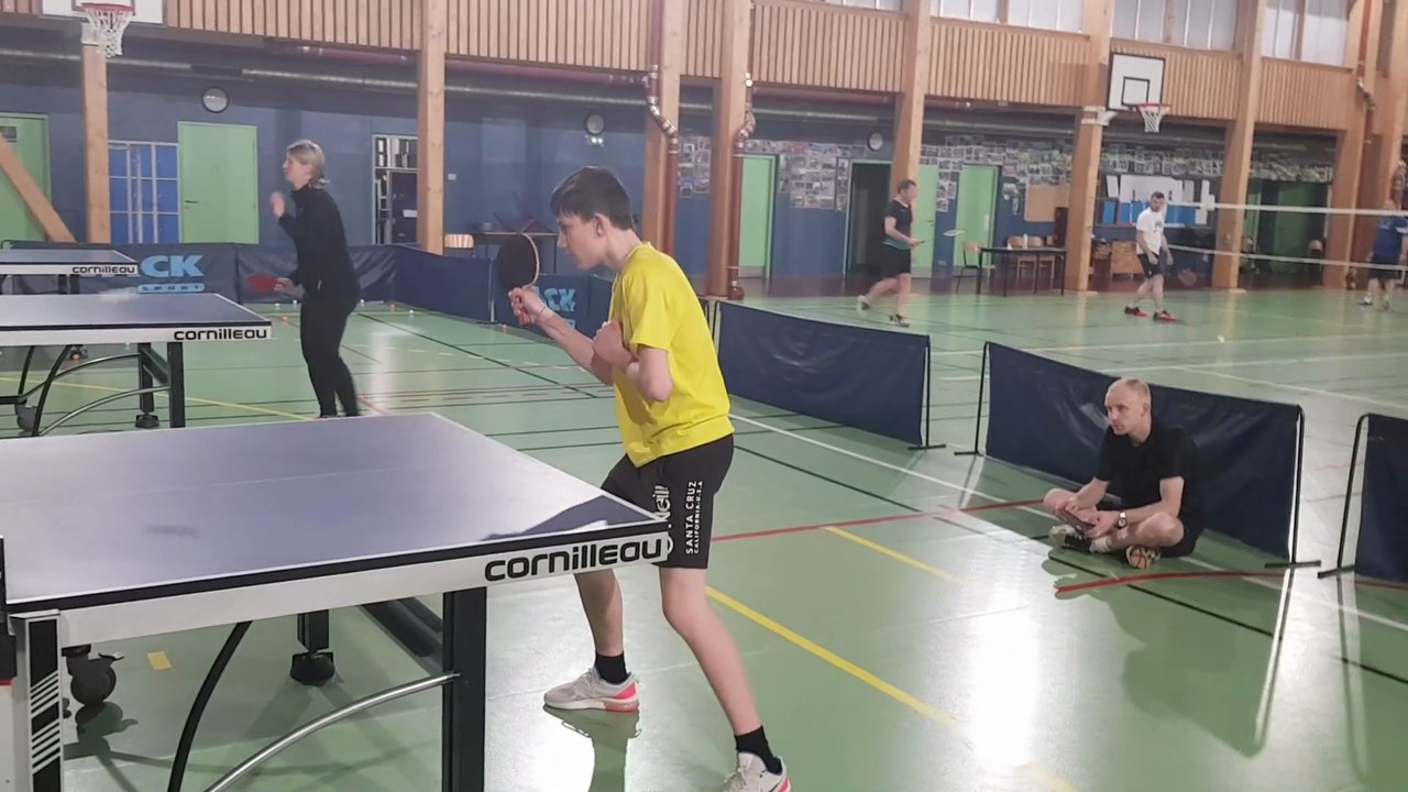 Entraînement de Tennis de Table à Nogent le 14/03/25 - Les pongistes de l'ASNTT