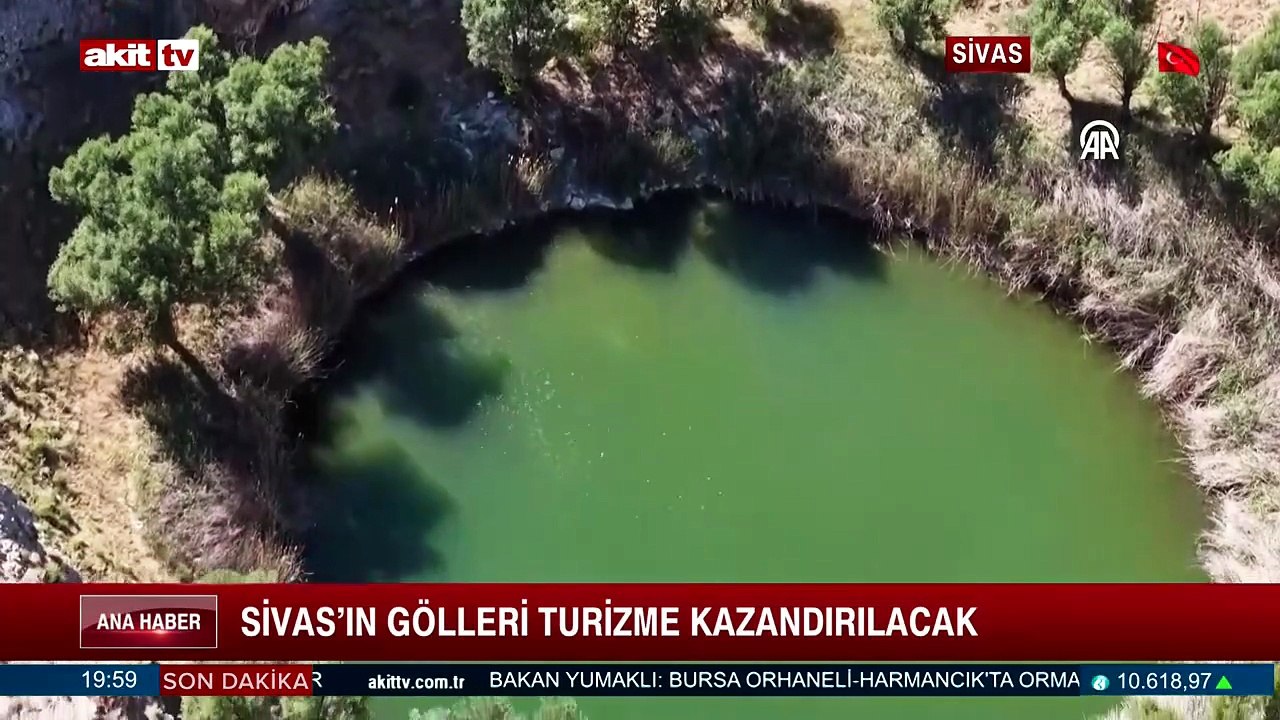 Sivas'ın gölleri turizme kazandırılacak