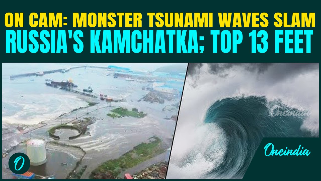 Russia Tsunami SHOCKING VIDEO: Monster 8.8 Quake Triggers 13-Ft Waves, Panic Spreads Across Pacific
