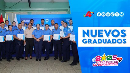 🎓👮‍♂️ 455 policías se gradúan en nuevas tecnologías gracias al Programa Angelita Morales