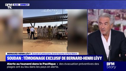 Story 5 : Soudan, témoignage exclusif de Bernard-Henri Lévy - 30/07