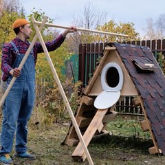 FAIT MAISON Ferme écologique en utilisant seulement des palettes - Bon marché et GÉNIE ! ♻️🐔