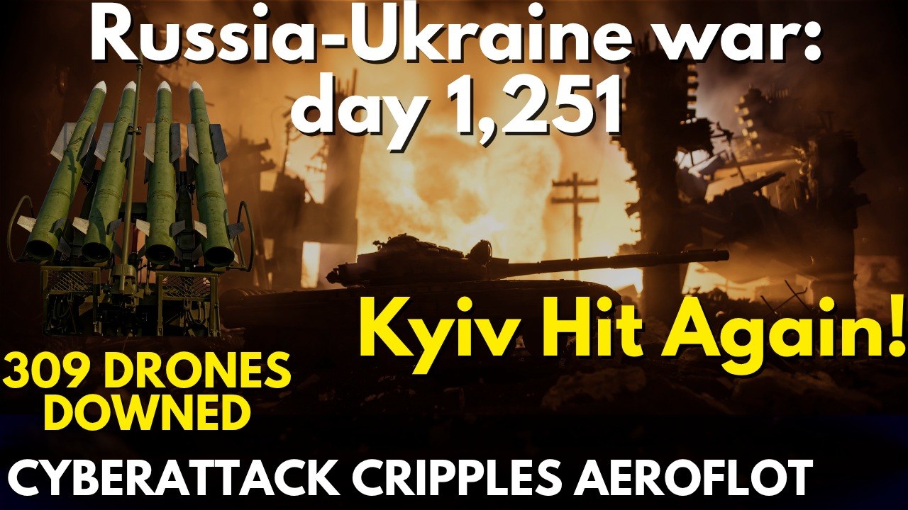Russia-Ukraine war: List of key events, day 1,251