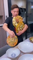 welcome to dinner Guys 🤣 #dinner #food #funny