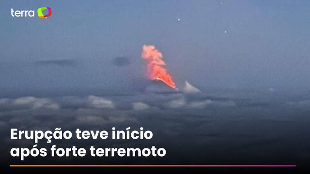 Após terremoto de magnitude 8,8, vulcão entra em erupção na Rússia