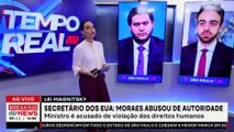 Marco Rubio justifica sanções a Moraes “abusou de sua autoridade” | TEMPO REAL