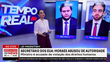 Marco Rubio justifica sanções a Moraes “abusou de sua autoridade” | TEMPO REAL