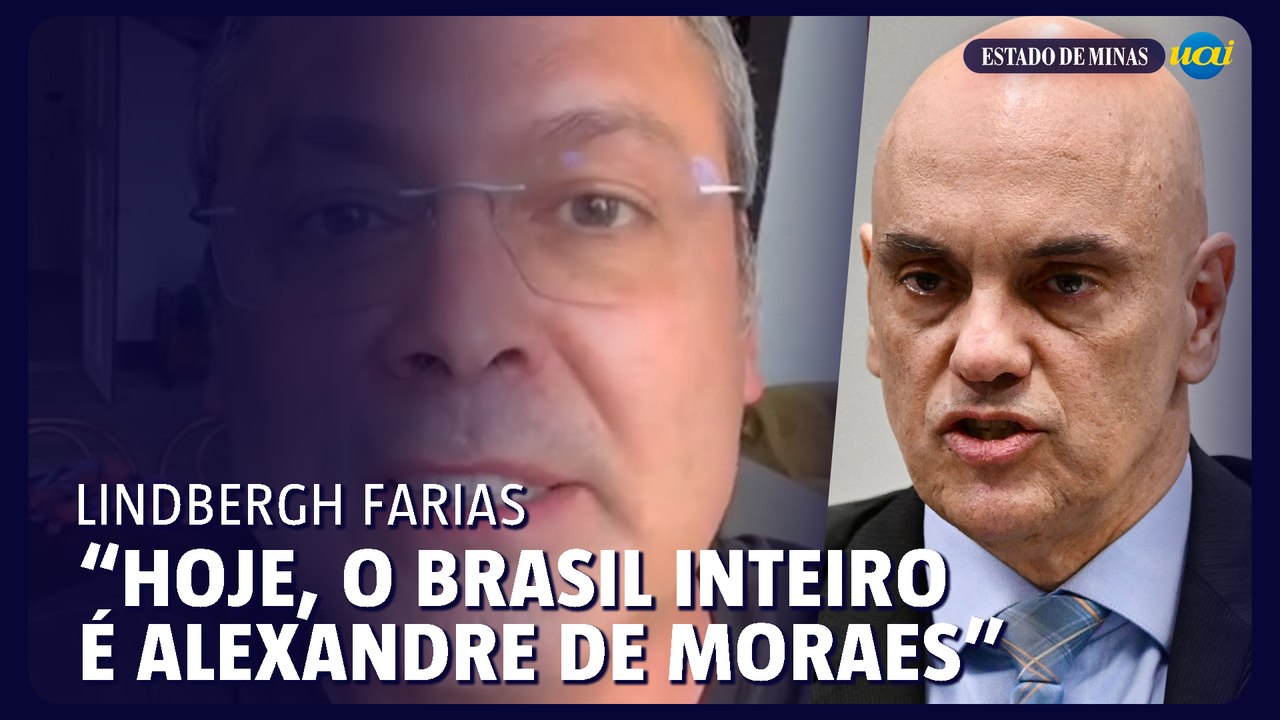 Lindbergh Farias: "hoje o Brasil inteiro é Alexandre de Moraes"