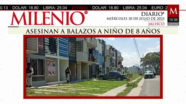 Asesinan a balazos a un niño de 8 años en Tlajomulco, Jalisco