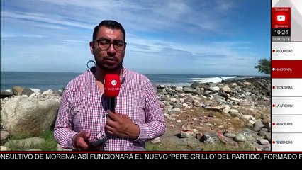 Oleaje elevado pone en alerta a las autoridades de Chiapas