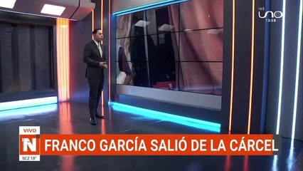 ¡Último! Dirigente ‘evista’ Franco García dejó la cárcel tras casi dos meses de reclusión