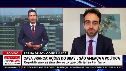 AGU e CGU reagem às sanções dos EUA contra Moraes | TEMPO REAL