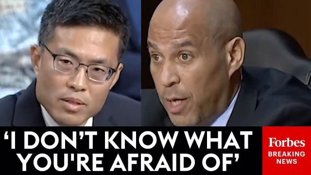 Cory Booker Stunned When Judicial Nominee Can't Say He Doesn't Think Democrats Are Relentlessly Evil