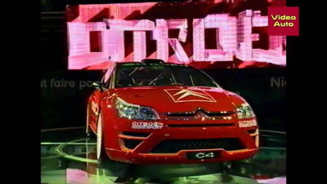 Présentation du concept Citroën C4 Sport au Salon de Genève 2004