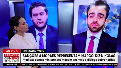 LEI MAGNITSKY: EUA IMPÕEM SANÇÕES A ALEXANDRE DE MORAES | TEMPO REAL - 30/07/2025