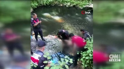 İşçilerin feci sonu! Serinlemek için girdiği şelaleye düştü