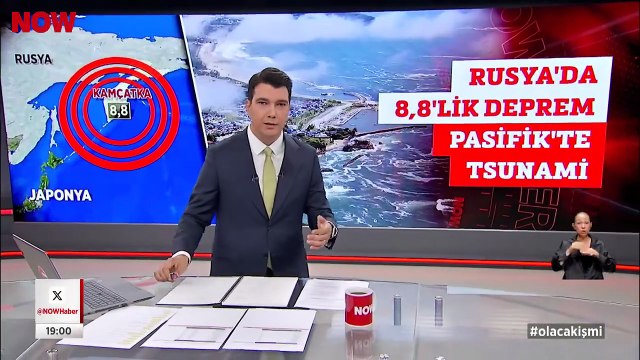 Rusya'nın Kamçatka Yarımadası açıklarında 8,8 büyüklüğünde deprem meydana geldi!