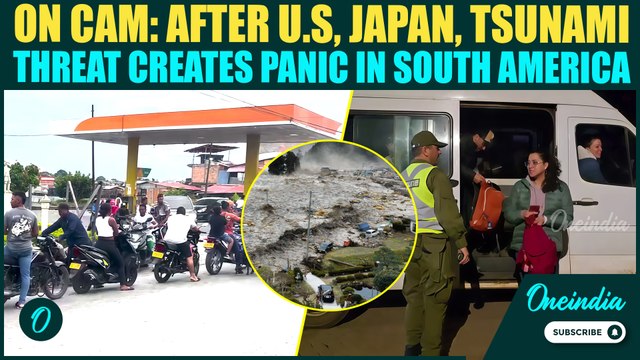 TSUNAMI TERROR SWEEPS SOUTH AMERICA: Chile Raises Tsunami Warning to RED; People Evacuate Colombia