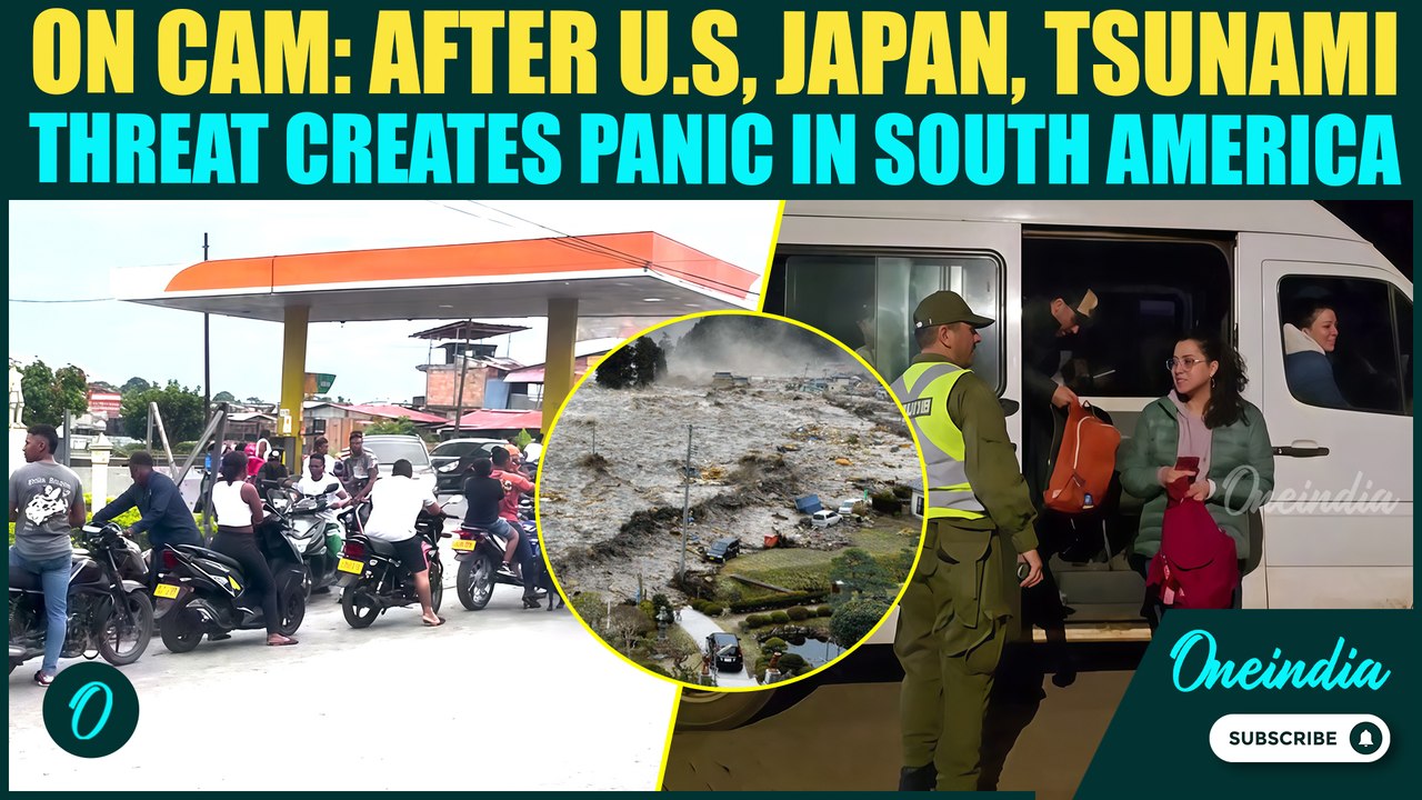 TSUNAMI TERROR SWEEPS SOUTH AMERICA: Chile Raises Tsunami Warning to RED; People Evacuate Colombia