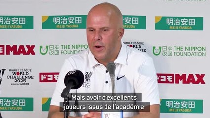 Liverpool - Slot : "Rio Ngumoha buteur à 16 ans ? Ça mérite un compliment !"