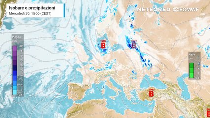 Weekend con temporali intensi al Nord e al Centro‑Nord
