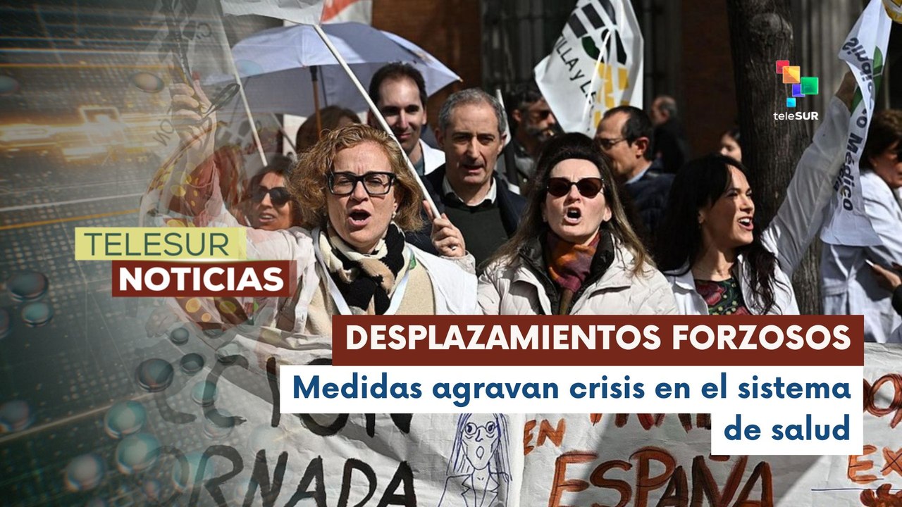Médicos españoles protestan contra malas condiciones laborales