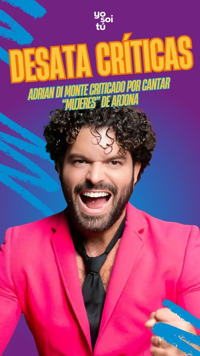 Adrian Di Monte criticado por cantar “Mujeres” de Arjona  n La Casa de los Famosos México