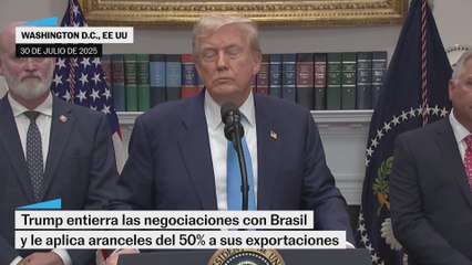 Trump entierra las negociaciones con Brasil y le aplica el 50% de arancel