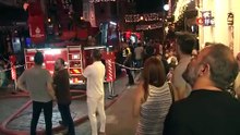 Beyoğlu’nda eğlence mekanı çatısında korkutan yangın