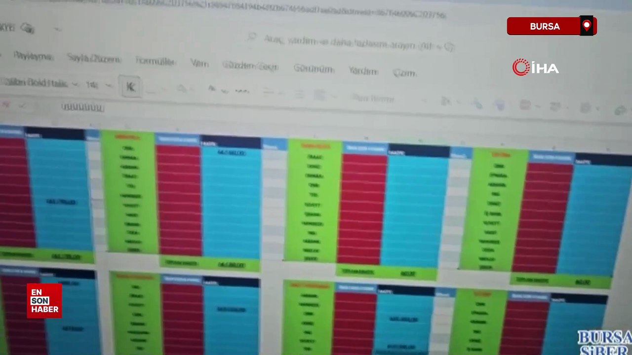 Bursa’da online bahis çetesine darbe