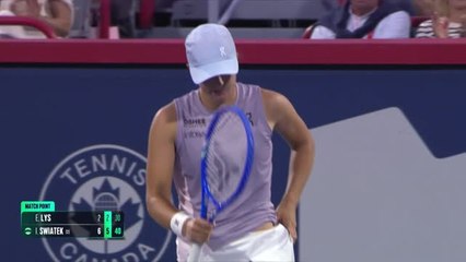 Montréal - Swiatek déroule et file en huitièmes