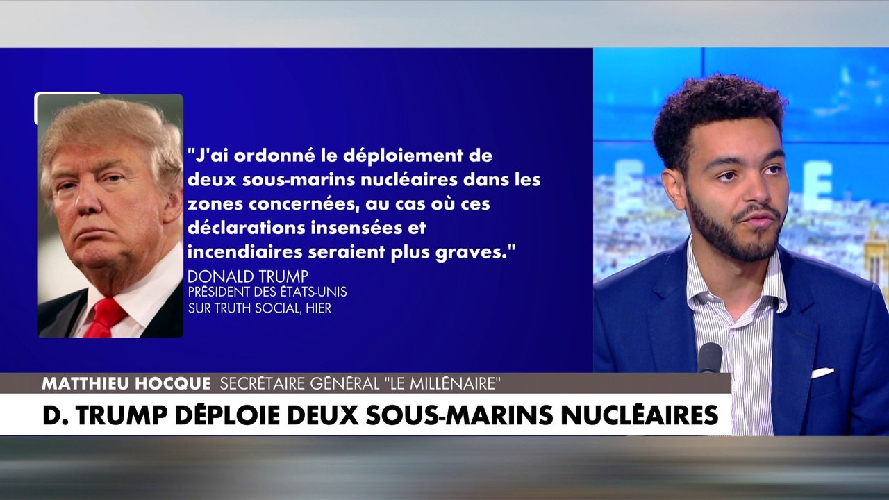 Matthieu Hocque : «Donald Trump n'a pas beaucoup de cartes pour faire plier Vladimir Poutine»