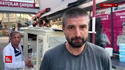 İstanbul'da bir motosikletli facianın eşiğinden döndü