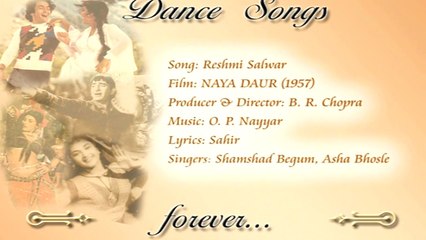 Reshmi Salwar — NAYA DAUR (1957) | Dance Songs forever...