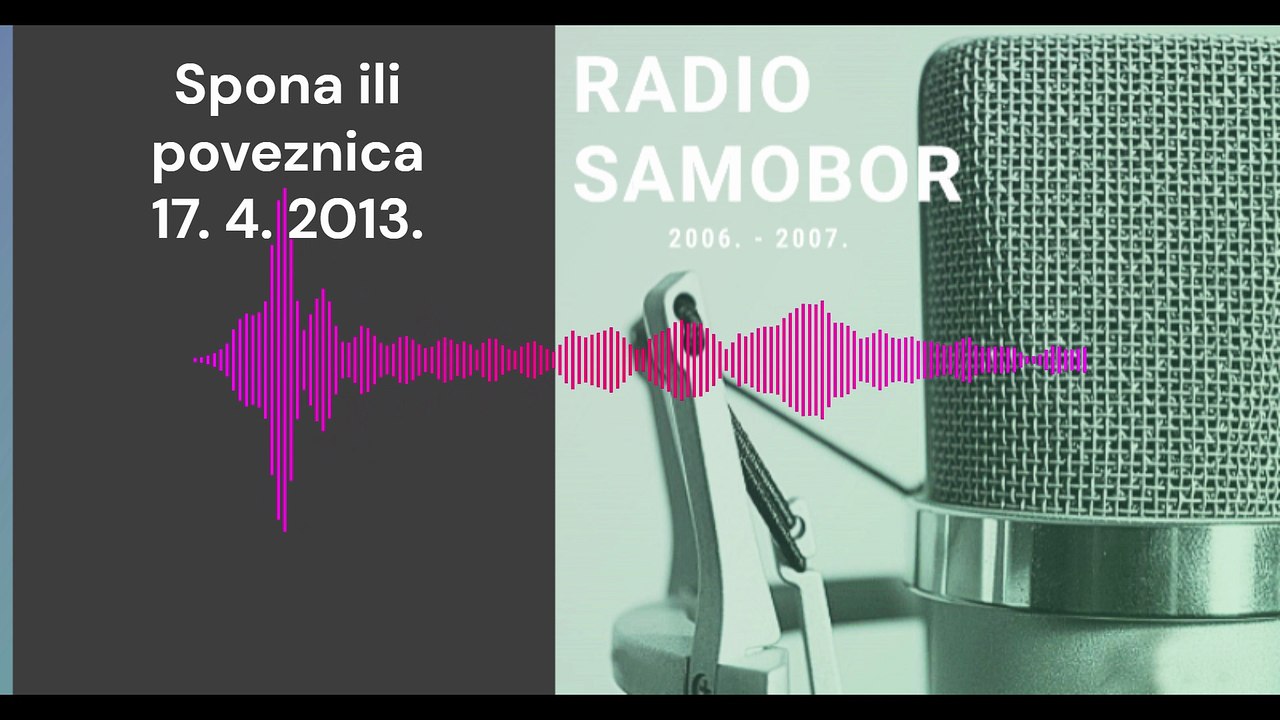 Spona ili poveznica - 17. 4. 2013.