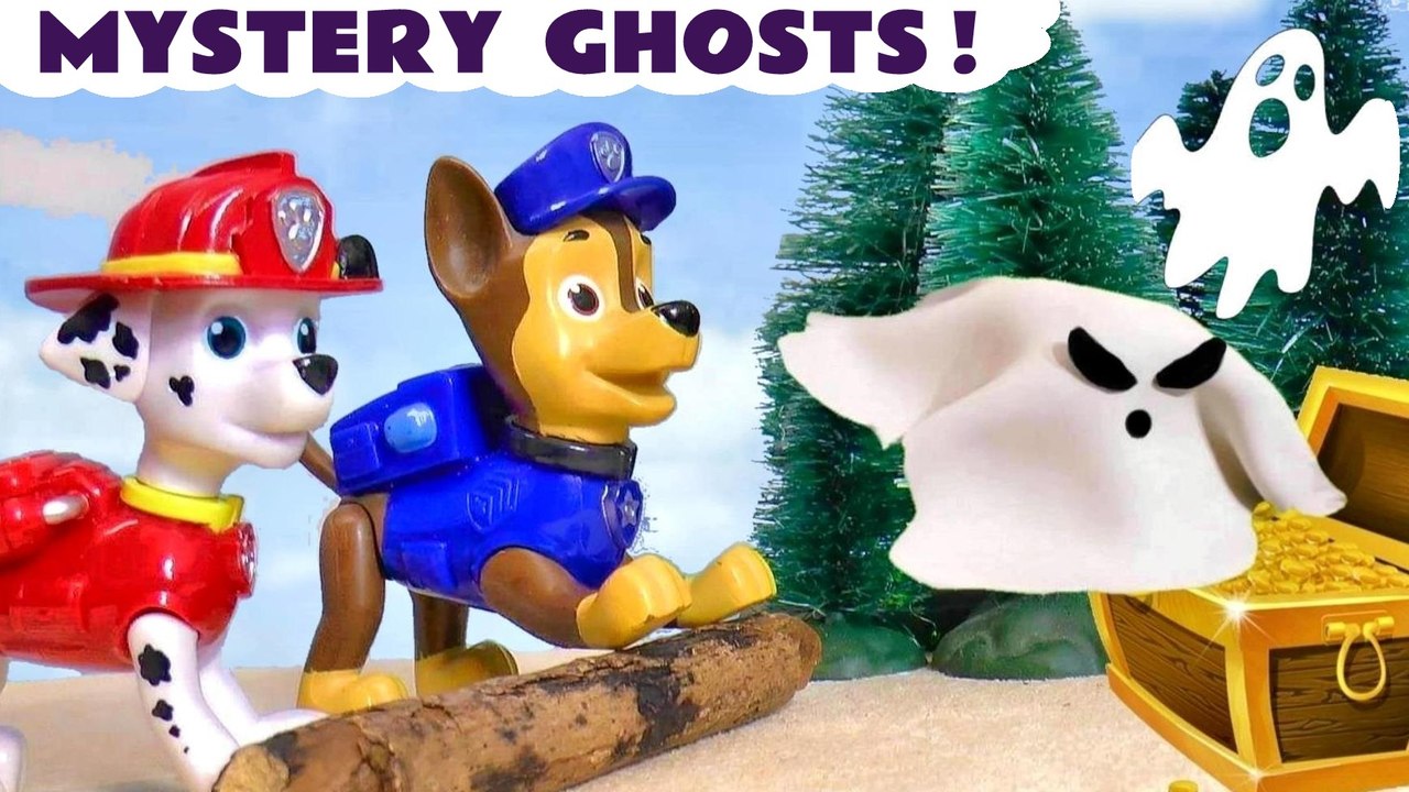 Can the Paw Patrol Pups work out who the Mystery Ghosts are?