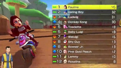 Mario Kart 8 Deluxe (Switch1) Pauline runs!