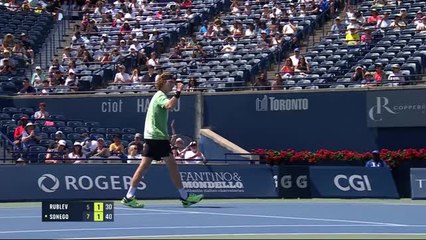 Toronto - Rublev domine Sonego